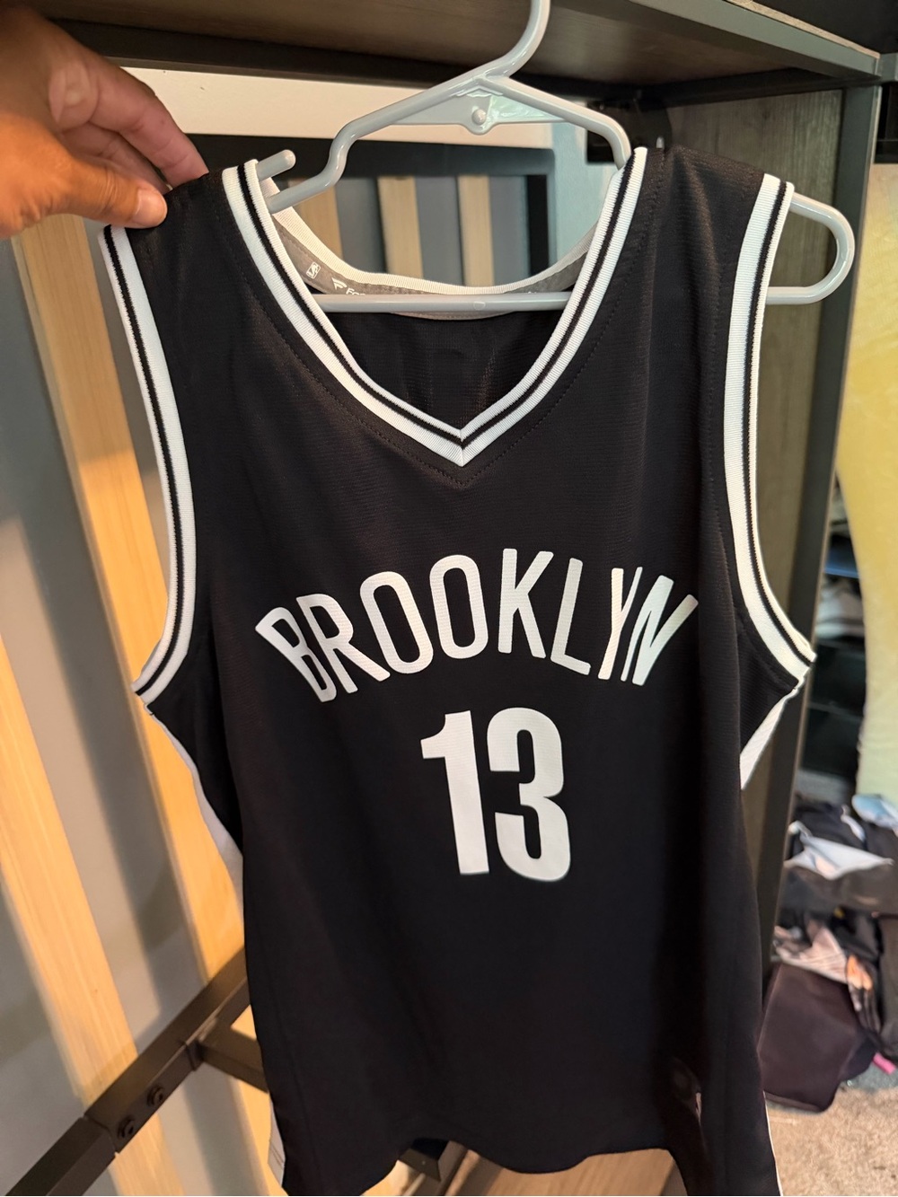 NBA Brooklyn Nets James Harden jersey.